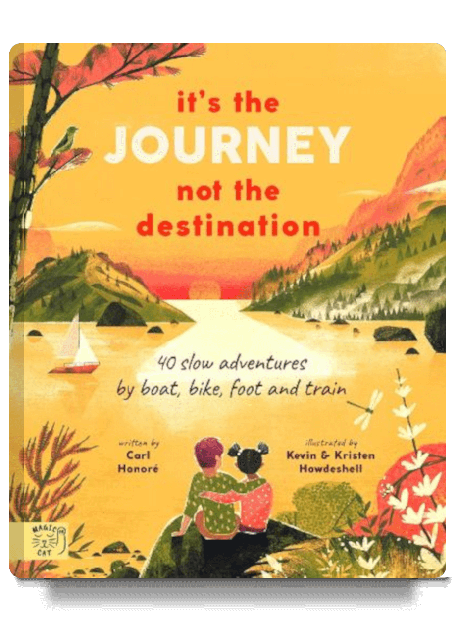 Book Cover - It's the Journey not the Destination